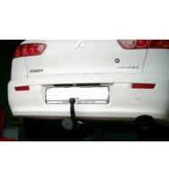 Фаркоп (ТСУ) Mitsubishi Lancer 2008-2012 съемный крюк на двух болтах Трейлер